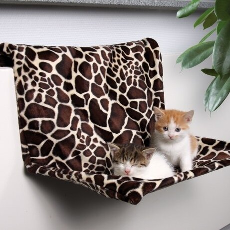 TRIXIE Гамак для кошек на радиатор (жираф, 48х30х38 см )